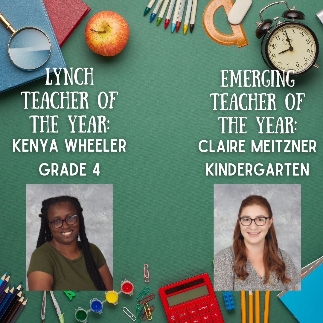  photos of Lynch Elementary's Teachers of the Year.10